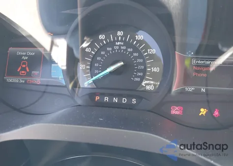 2017 Ford Edge Titanium z USA, uszkodzony, nr VIN 2FMPK3K81HBC07385